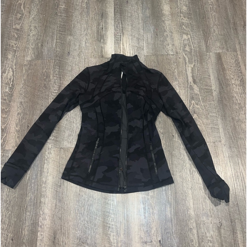 lululemon define jacket camo size 6